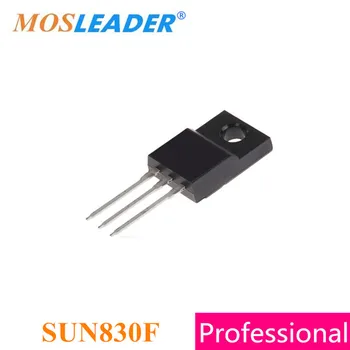 Mosleader TO220F SUN830F 50PCS 500V N-Kanalo SUN830 Aukštos kokybės Mosfet
