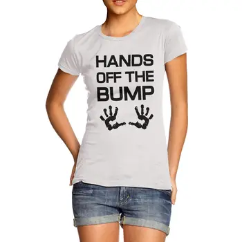 Moterų Rankas Išjungti Juokinga Citata T-Shirt Mados Moterų Laišką Tricolor Medvilnės Atsitiktinis Marškinėliai MOTERIŠKI Marškinėliai Didmeninės