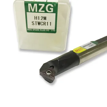 MZG 12mm kaip 14mm 16mm S14N-STWCR11 CNC Tekinimo Sriegimo Modelis Įtempimo Užrakinta Staklės, Pjovimo Juosta Skylę Perdirbimo Vidaus Gręžimo Įrankis
