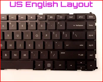 Nauja Klaviatūra JAV anglų Versija HP Envy 4-1005TX 4-1007TX 4-1237tx 4-1105tu 4-1128tx 4-1215DX 4-1108TX Nešiojamas be Rėmelio