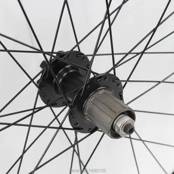 Naujas 20/26/27.5/29er colių Kalnų dviratį Aliuminio lydinio guolio diskiniai stabdžiai, šakotuvai dviračių kniedė, skirta ratlankio aširačio MTB juoda Nemokama laivas