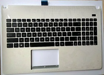 Naujas Asus X501 X501A X501U X501EI X501X X501XE anglų MUS nešiojamojo kompiuterio Klaviatūra Palmrest atveju ne touch
