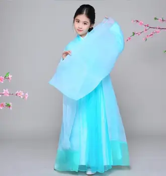 Naujas Atvyksta Kinijos Senovės Kostiumas Hanfu Suknelė Moterų tautinių Šokių Čing Dinastijos Tradiciją Dėvėti Kostiumai Vaikams
