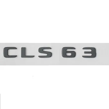 Naujausias Matinė Juoda ABS Galinis Kamieno Raidžių Ženklelis Emblemos Emblema Emblemų Lipdukas Lipdukas Mercedes Benz CLS Klasė CLS63 AMG 17-18