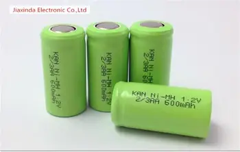 NAUJOS baterijos 1.2 V 2/3AA 600mAh Ni-MH baterijos Razor baterija 1.2V2/3AA600mAh Nemokamas pristatymas