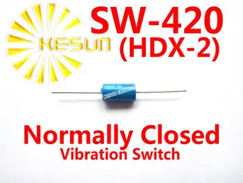 NEMOKAMAS PRISTATYMAS 100VNT/DAUG HDX-2 SW-420 Paprastai Uždarytas Itin Jautrus Vibracijos Jutiklis Vibracijos jungiklis
