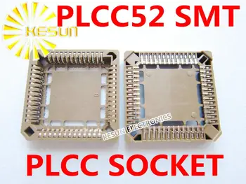 NEMOKAMAS PRISTATYMAS 24PCS PLCC52 PLCC 52pins SMT tipas IC Lizdas