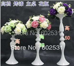 Nemokamas Pristatymas-38cm žvakė lipdukas vestuvių stalo puošmena, gėlių geležies žvakidė vestuvių papuošalai