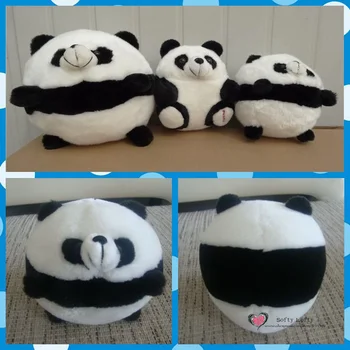Nemokamas pristatymas Mielas Panda Kamuolius Pliušiniai žaislai Šiltas Iškamšos Turas vaikai Puikus Kompanionas gimtadienio, kalėdų dovanos