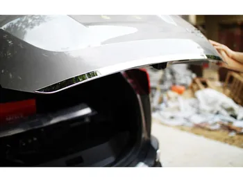 Nerūdijančio plieno Galinis Kamieno Uodega Vartų Įkrovos Liejimo Padengti Apdaila Toyota RAV4 RAV 4 XA40 2013 Automobilių stilius!