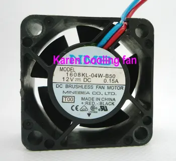 NEW ORIGINAL NMB 4CM 1608KL-04W-B50 4020 12V 0.15A cooling fan