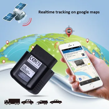 OBD Tracker GV500 GSM GPS GPRS OBD Transporto priemonės Sekimo Prietaiso OBDII 130mAh Li-Polimero 8-32V realaus laiko Transporto priemonės Būsenos Stebėjimas