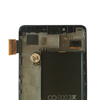 Originalus Microsoft Nokia Lumia 950 LCD Ekranas su Jutikliniu Ekranu, skaitmeninis keitiklis komplektuojami Su rėmo