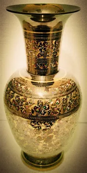 Pakistano šiuolaikinės mados apdaila meno amatų vaza klasikinės antikos stiliaus altorius 14 colių