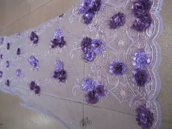 POd44-14 prabanga tekstilės spalvinga žiedlapių siuvinėjimo boutique aukštos klasės siuvinėjimo seilėtas siuvinėjimo audinys unikalus gėlių tipas