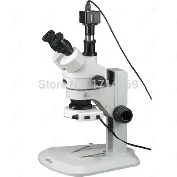 Pramonės Kontrolės -AmScope Prekių 3,5 X-180X Zoom Stereo Mikroskopas su 80-LED Šviesos ir 8MP Kamera