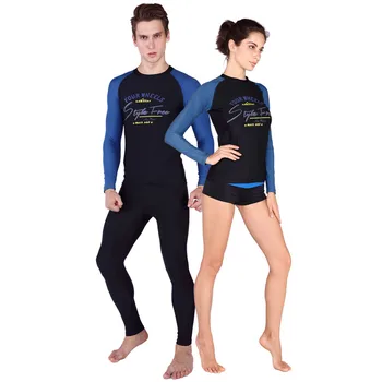 SABOLAY mėgėjams nardymo kostiumas Lycra didelio elastingumo quick dry Plaukti Marškinėliai Šortai Stilių Bėrimas Apsaugai Paplūdimys, Banglentės nuo Saulės