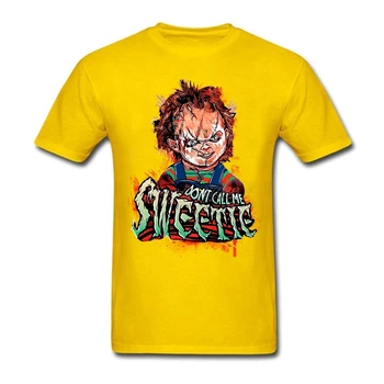 Seed of Chucky Siaubo Komiksai Marškinėliai Užsakymą Trumpas Rankovės Mens T Marškinėliai Mados 2018 Hiphop Grupė didelio Dydžio, O-kaklo Medvilnės T Shirts