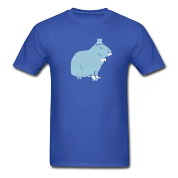 Seras Capybara vyriški T-Shirt Aukščiausios Kokybės 2018 Naujas Prekės ženklas Vyrų Naujas Viršūnes 2018 Spausdinti Raidžių VYRIŠKI trumpomis Rankovėmis Marškinėliai Medvilnės
