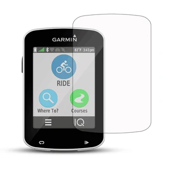 Skylarpu LCD ekrano elektrostatinis coasting Garmin EDGE 820 dviračio/Motociklo GPS greičio LCD screen protector, grūdinto Stiklo plėvelės