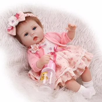 Slicone reborn baby doll žaislas žaisti namuose prieš miegą, žaislai vaikas merginos brinquedos minkštas kūno naujagimių kolekcionavimas lėlės dovanų