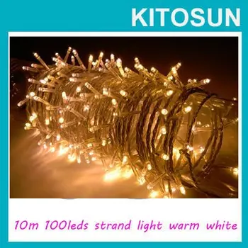 Spalvinga 10M 100 stebuklinga LED String Žibintai, Vestuvių dekoras super ryškus LED string žibintai