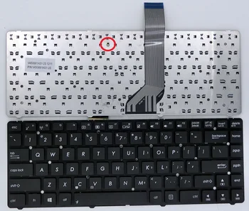 SSEA Naujas US Klaviatūra nr. rėmas ASUS K45 A45 K45VD K45VJ K45A K45VM K45VS AK46 nešiojamojo kompiuterio klaviatūra anglų