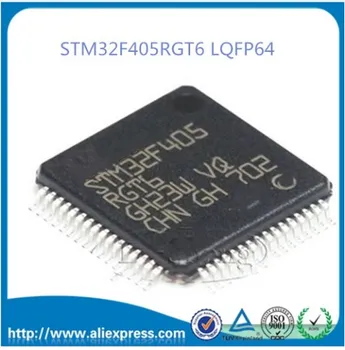 STM32F405RGT6 microcontrollers 32 bitų 1 MB flash atminties LQFP-64 lustas