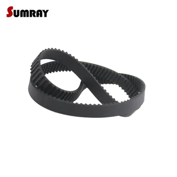 SUMRAY Timing Belt HTD 3M-447/450/453/456/459/462/465/468/471/474/477mm Pitch Length Rubber Belts Transmission For CNC Machines