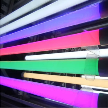 Toika30pcs/daug 3ft 0,9 m 15w led T8 integruota led lempa lempos lemputė raudona/žalia/mėlyna/violetinė/geltona/rožinė 3ft 900mm SMD2835 AC85-265v