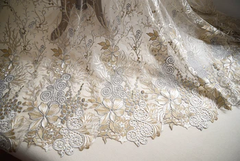 Tradicinio siuvinėjimo dizaino nėrinių allover gėlių karšto pardavimo tiulio tinklelio, nėrinių audinys, vestuvių