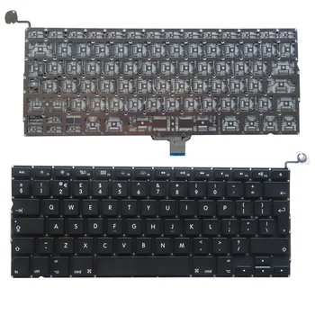 UK Nešiojamojo kompiuterio Klaviatūra 2009-2012 Apple Macbook Pro A1278 MC700 MC724 MD313 MD314 Klaviatūros Pakeitimas