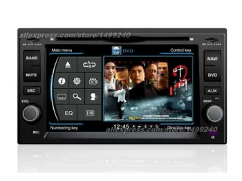 Už KIA Optima 2005-2010 M. - Automobilių GPS Navigacijos DVD Grotuvas Radijas Stereo TV 