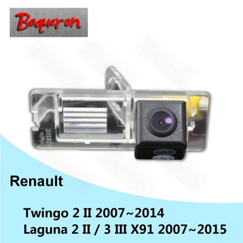 Už Renault Twingo 2 Laguna II 2 II / 3 III X91 07~15 SONY Vandeniui HD CCD Automobilio Atbulinės eigos vaizdo Kamera Atvirkštinio galinio vaizdo kamera
