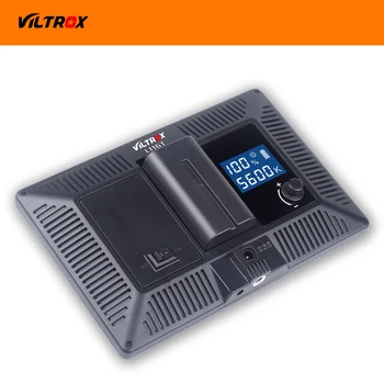 Viltrox L116T LED Vaizdo Šviesos Ultra plonas LCD Bi-Color & Pritemdomi DSLR Studija LED Šviesos Lemputė Skydelyje Kamera DV Kameros