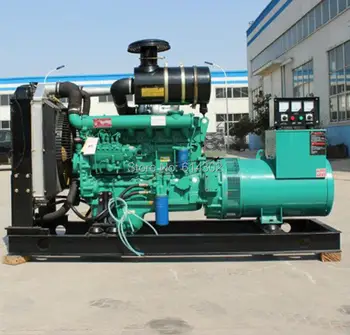 Weifang Ricardo 100kw/125kva dyzelinis generatorius su teptuku generatorius ir bazinė kuro bako iš alibaba Kinija tiekėjas