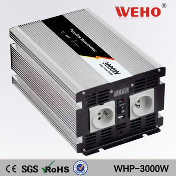(WHP-3000-242)3000w pure sine wave automobilių inverter 24v keitikliai 220v 50Hz/60Hz