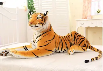įdaryti gyvūnų linkę pliušinis žaislas tigras apie 30cm modeliavimas tigras, gimtadienio dovana t2796