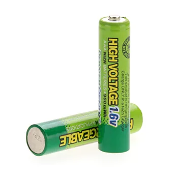 Įkrovimo Baterija (akumuliatorius 7 VNT. rinkinys 900mWh 1.6 V Voltų AAA 3A NiZn Baterija