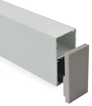 Šiuolaikinės aliuminio kanalo sieniniai šviestuvai LED Linijinis Šviesos led šviesos juostelės laikiklį 10m/daug DHL nemokamas pristatymas