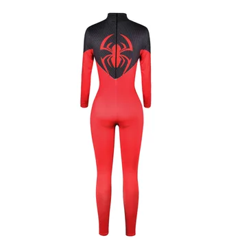 Žmogus-Voras Jumpsuit Catsuit Pobūdžio Seksualus Cosplay Kostiumai Helovinas Spider-ManWomen Bodysuit Išgalvotas Suknelė