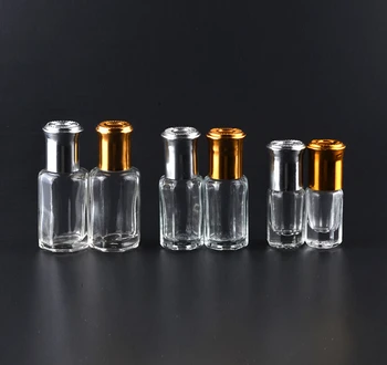 1000 Vienetų/Daug 3 ML Anyžių Stiklo Kvepalų Buteliuko Su Roll Tuščias Parfum Atveju
