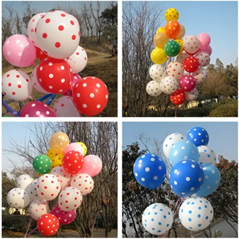 100vnt! Įvairių spalvų 12-inch storio Apvalios latekso balionų, baby shower Vestuves Gimtadienis apdailos Reikmenys