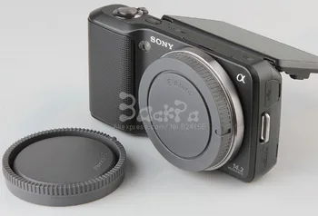 10VNT Fotoaparatas objektyvo dangtelis kaištiniai padengti E-mount nex3 nex-5n 5t nex-f3 A7 A7S A7R A7M2 A6000 A5100