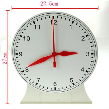 12 24 Laikrodžio modelio trijų pin demo įrangos sąsaja pradinės mokyklos matematikos mokymo eksperimentas mokymo veido