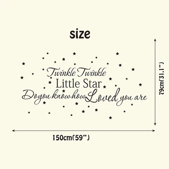 150cmx79cm Twink Šmėžavimas Little Star