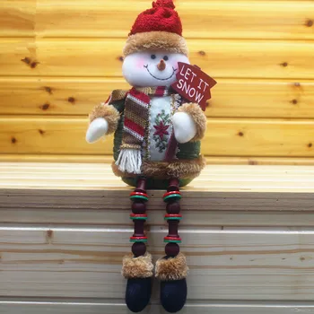 1pc Sniego žmogus Briedžių Kalėdų Dekoracijos Kalėdų Lėlės Kalėdų Senelio Elnių Naujųjų Metų Namų Puošybai Kalėdų Dovanos