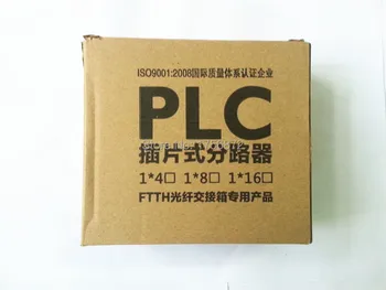 1x8 LGX Lauke Kasetės Kortelės Įdėjimas SC/APC PLC splitter Modulis 1:8 8 Uostų Pluošto Optiniai PLC Splitter