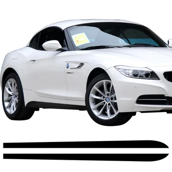 2 vnt Automobilių Stilius 2017 Naujas M Sportą Veiklos šoninė Šluostė Palangės Stripe Vinyl Decal Lipdukai BMW Z4 E85 E86 E89 Priedai