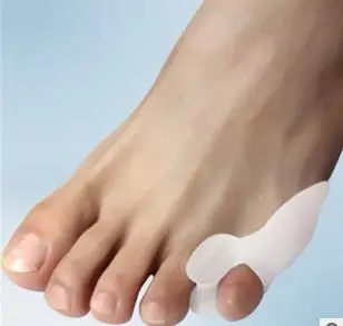 20 vnt Silikono Gelį, kojų pėdų priežiūros priemonė tab & šiek tiek kojų valgus guz reguliavimo ir apsaugos moterims, nemokamas pristatymas FT01-10